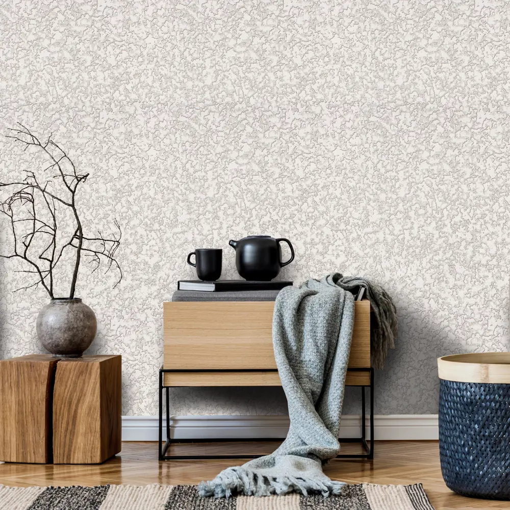 Обои бумажные Рябь серые 0.53 м 1101-017 Santreyd STLM-2096762 - Вид №3