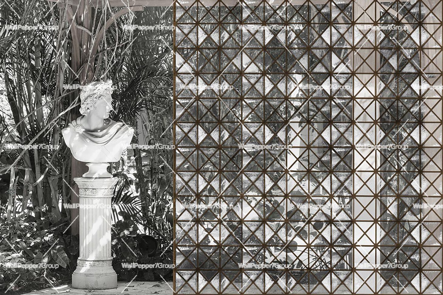 Классические обои, ПВХ бесплатно, экологически чистые, моющиеся WallPepper KRONOS ARCH-00092229 - Вид №2