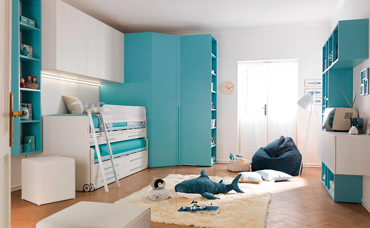 Детская из модулей  MORETTI  COMPACT KC410 