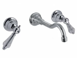 F5401L/5C Смеситель для раковины на 3 отверстия настенный FIMA CARLO FRATTINI Herend Chic