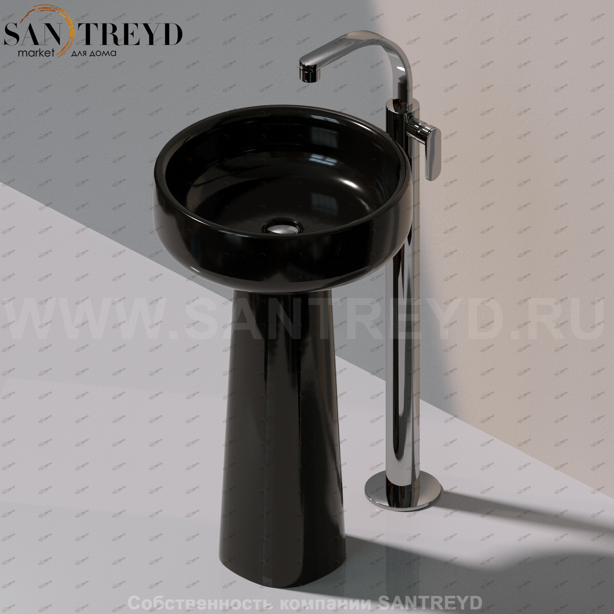 BN50C9017 Пьедестал для раковины круглая Ceramica Flaminia Bonola