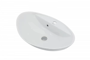 Гамма 600 Накладная раковина на столешницу  прямоугольная KIROVIT Гамма