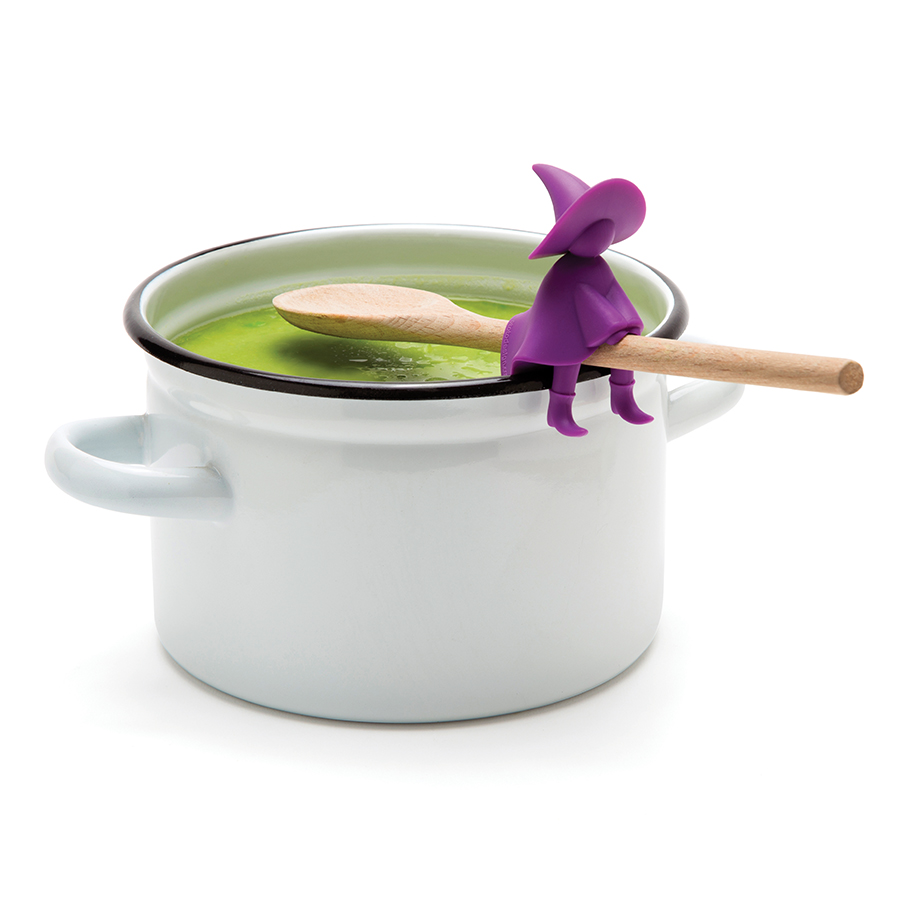 OT862 Держатель для ложки и пароотвод agatha фиолетовый OTOTO 