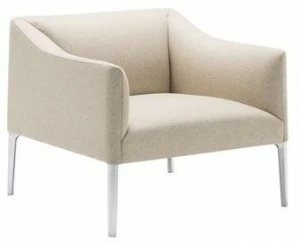 Andreu World Кресло из ткани с подлокотниками Couvé Bu1277