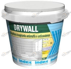 INDEX Дышащая краска на водной основе, предотвращающая образование плесени и конденсата sun-id-1506808