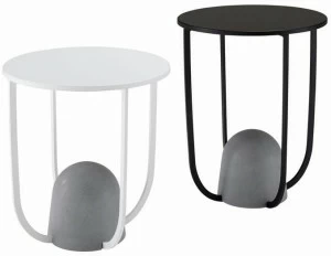 Ligne Roset Круглый журнальный столик из стали  19980308