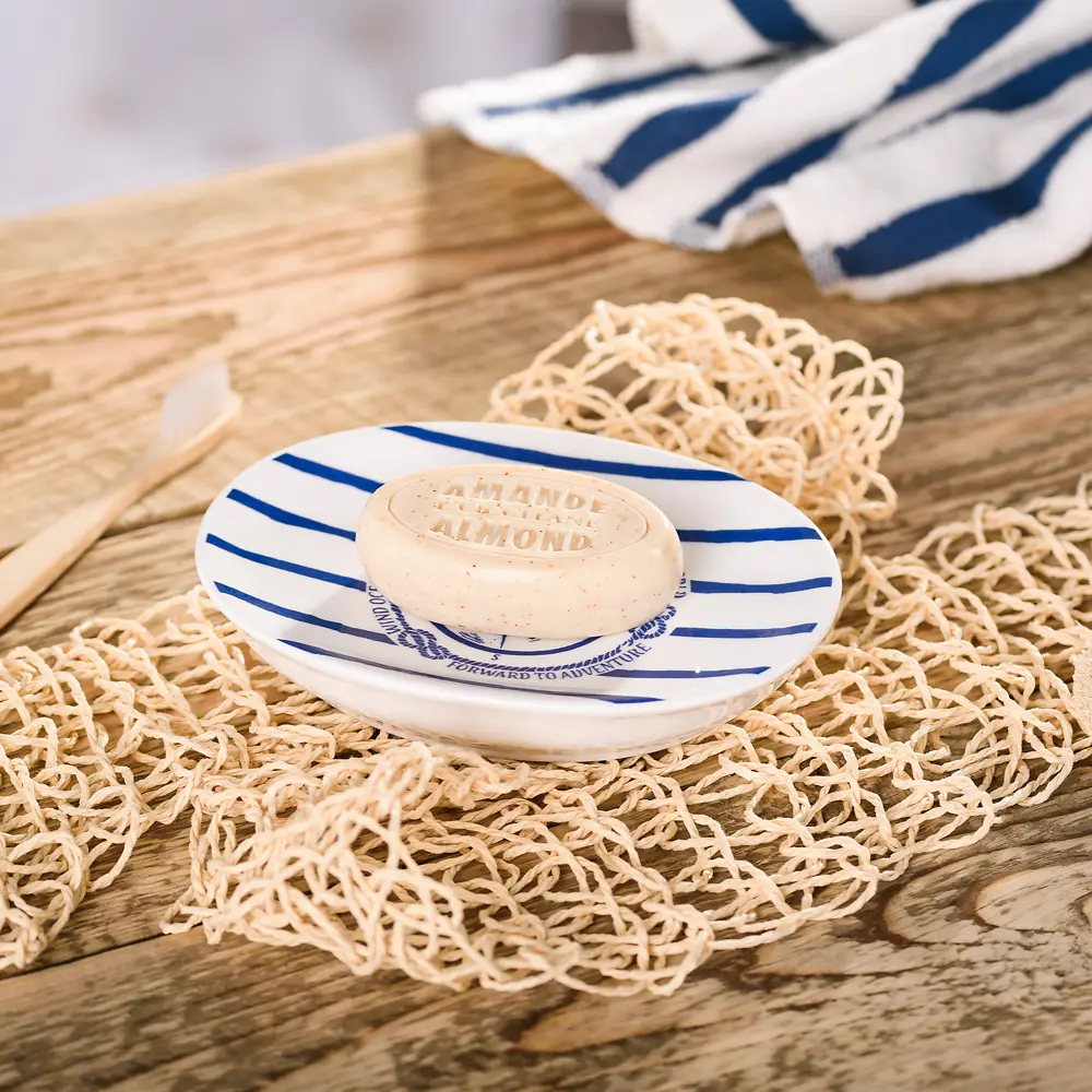 Мыльница Adventure керамика цвет белый/синий VERRAN STLM-2178409 - Вид №6