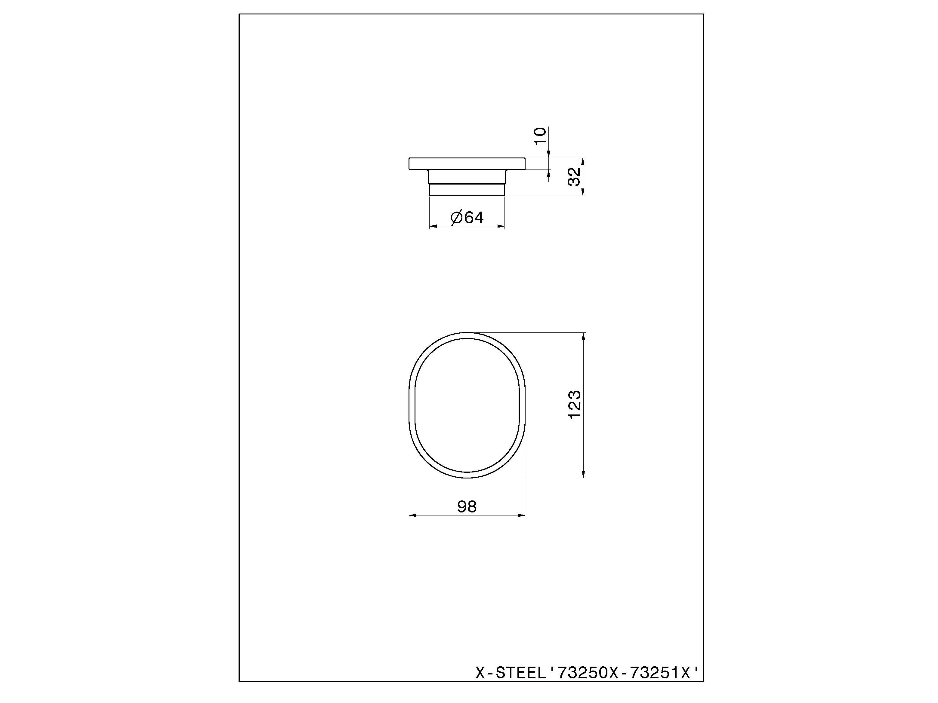 Подставка для мыла из нержавеющей стали Newform аксессуары X-STEEL 316 ARCH-00149577 - Вид №3