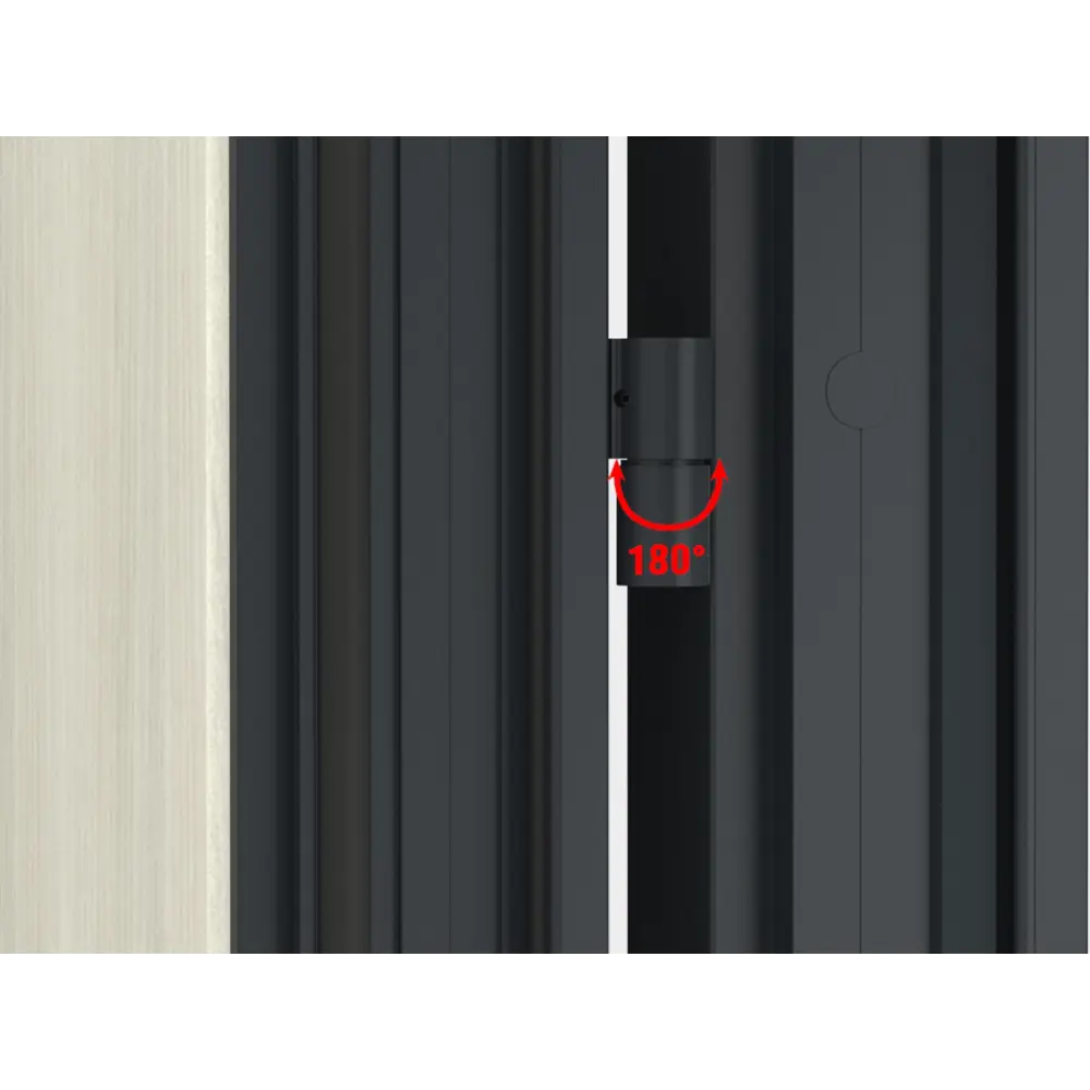 Дверь входная металлическая Термо 88x205 см правая дуб белый DOORHAN STLM-2127653 - Вид №2