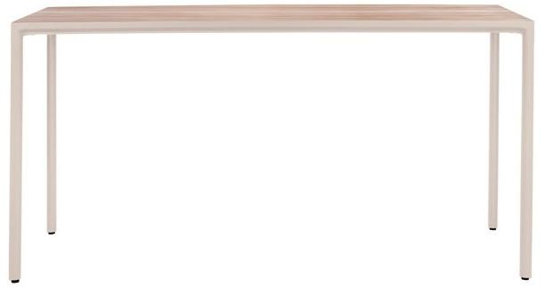 TRIBÙ Прямоугольный высокий стол из тика Illum 06587-t/06588-t - Вид №1