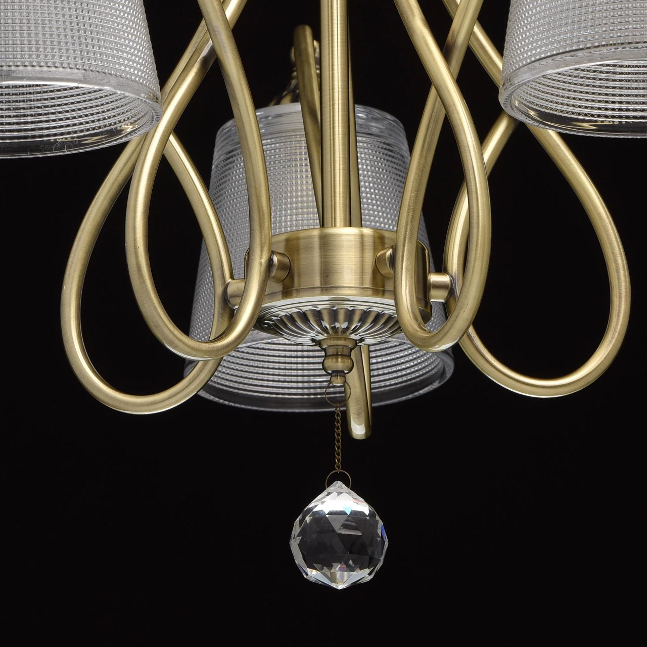 Подвесная люстра MW-Light Моника 372013205 MW-LIGHT ДИЗАЙНЕРСКИЕ, МОНИКА 186029 Белый  - Вид №2