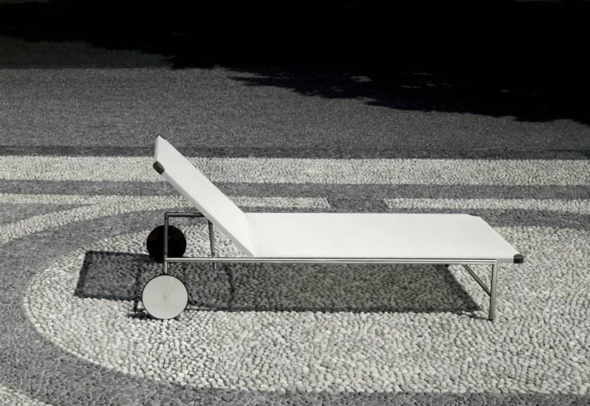 Living Divani Тканевый садовый лежак на колесиках sun-id-1451544 - Вид №4