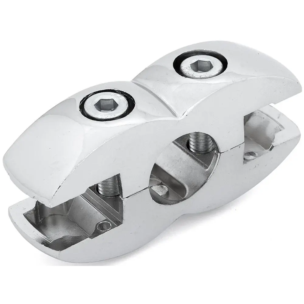 Держатель панели двусторонний алюминий цвет хром PALLADIUM STLM-2064975