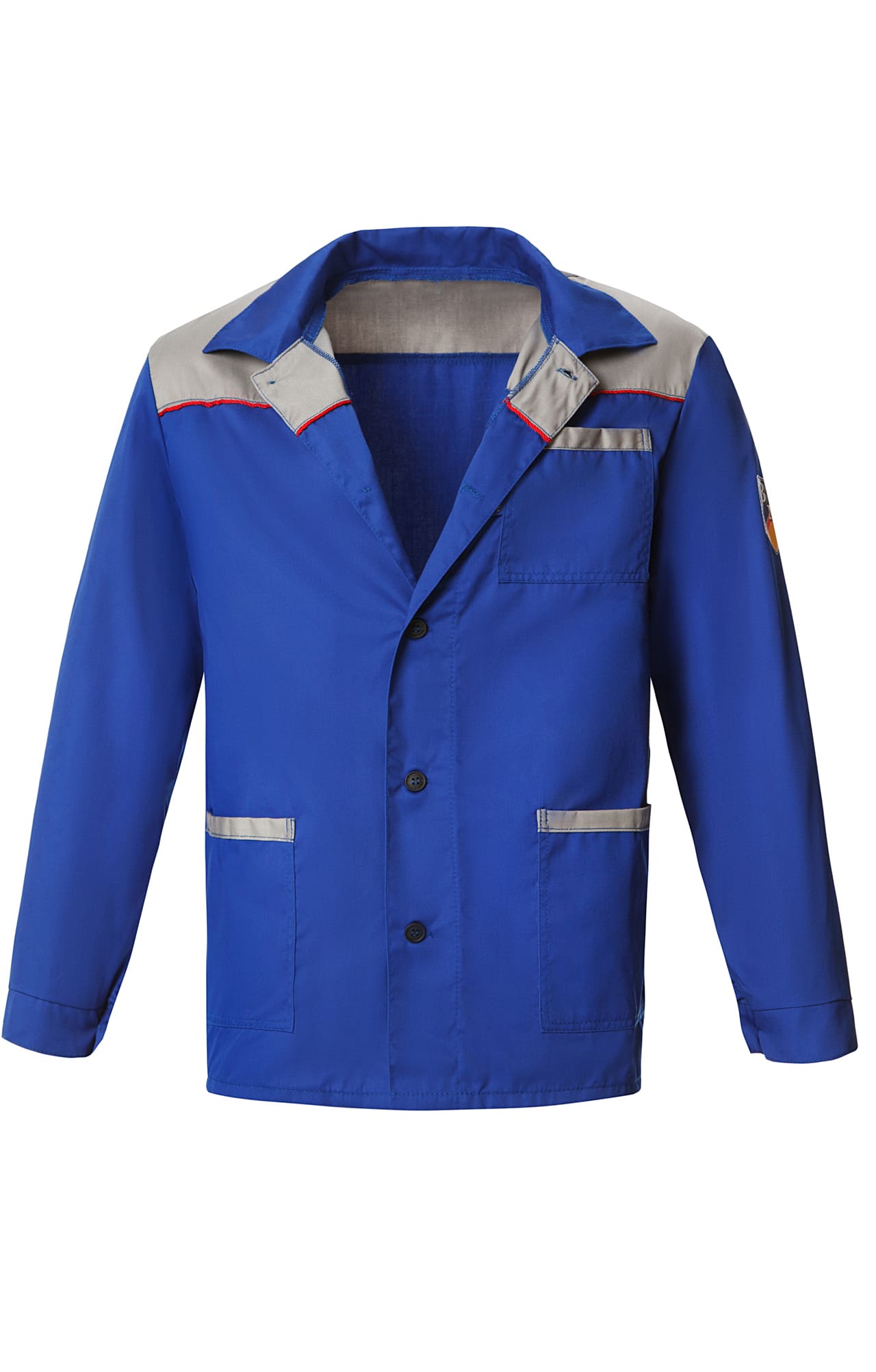 65399 Костюм "Труд" василек-серый  Летняя спецодежда  размер 56-58/182-188  - Вид №3