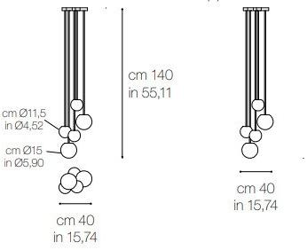 Grilli Подвесной светильник Moon 740606 - Вид №1