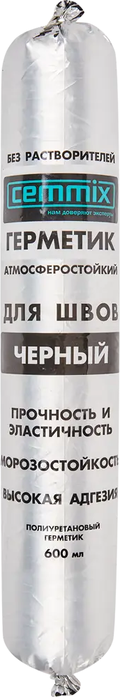 Полиуретановый герметик CEMMIX для швов и гидроизоляции 600 мл 82577379