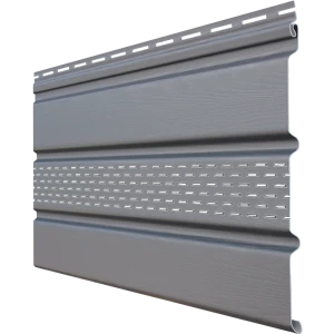 Софит Grand Line Classic 3000 мм частичная перфорация цвет серый графит