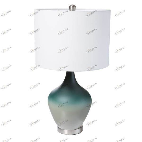 Настольная лампа BREEZE JN001 UNICO ВАЗА 255299 Синий;белый;прозрачный 