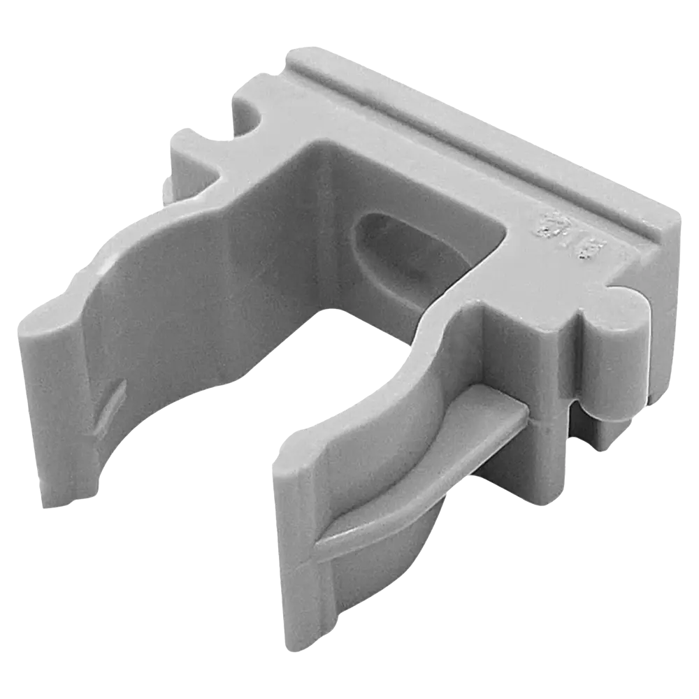 Держатель-клипса MONLID D16 мм цвет серый 10 шт STLM-2116878 - Вид №1