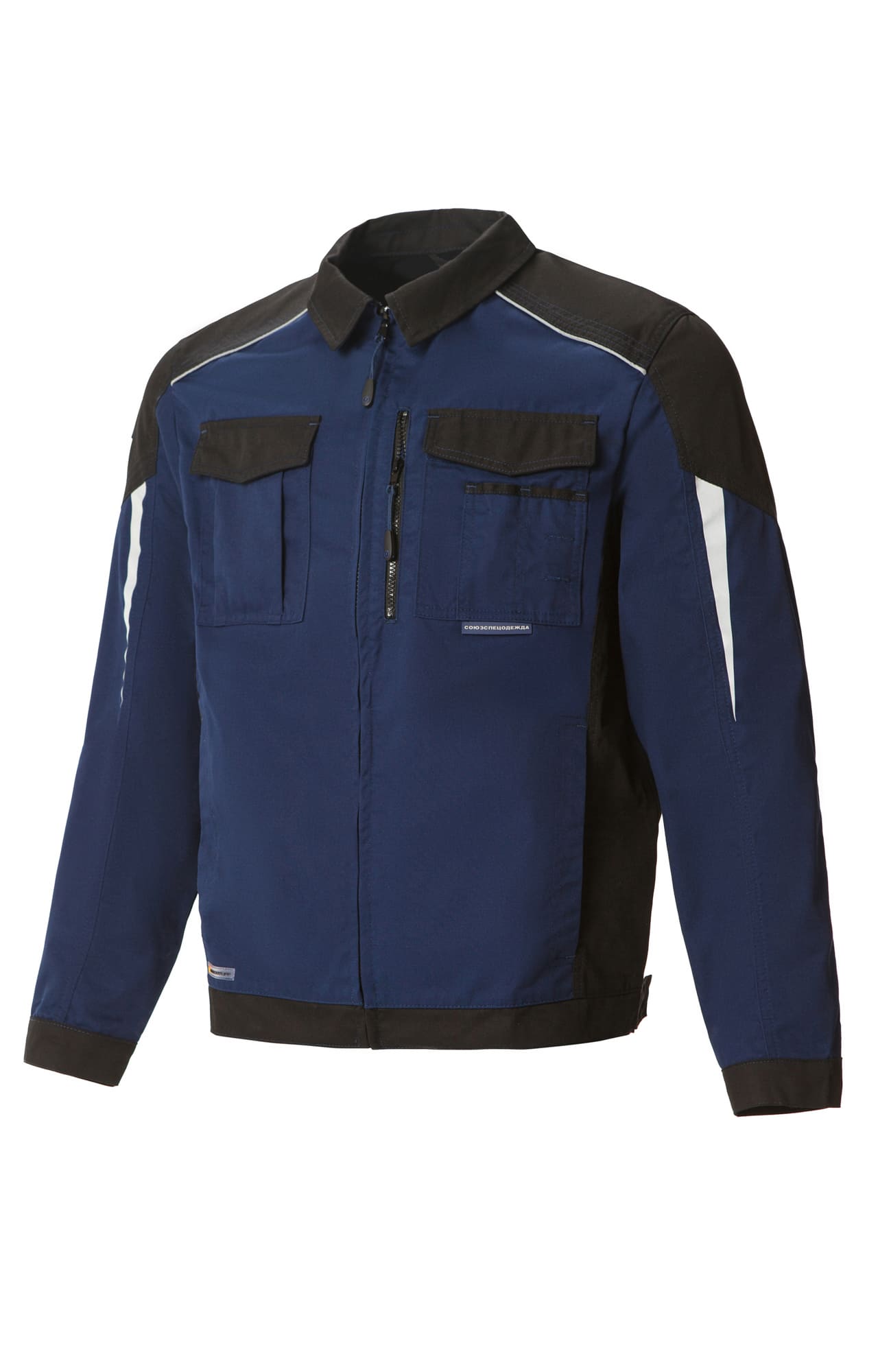 64619 Костюм  NEW 2 темно-синий с черным STATUS  Летняя спецодежда  размер 48-50/182-188  - Вид №1