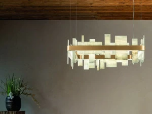 Masiero Подвесной светильник LED из оникса Honicè