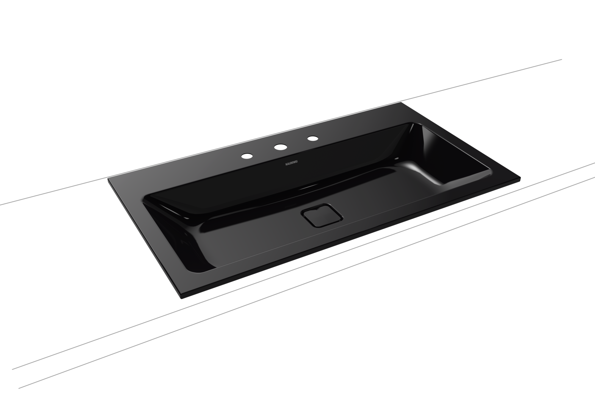 Умывальник KALDEWEI Сталь эмалированная 3081 178 черный 30813060178 