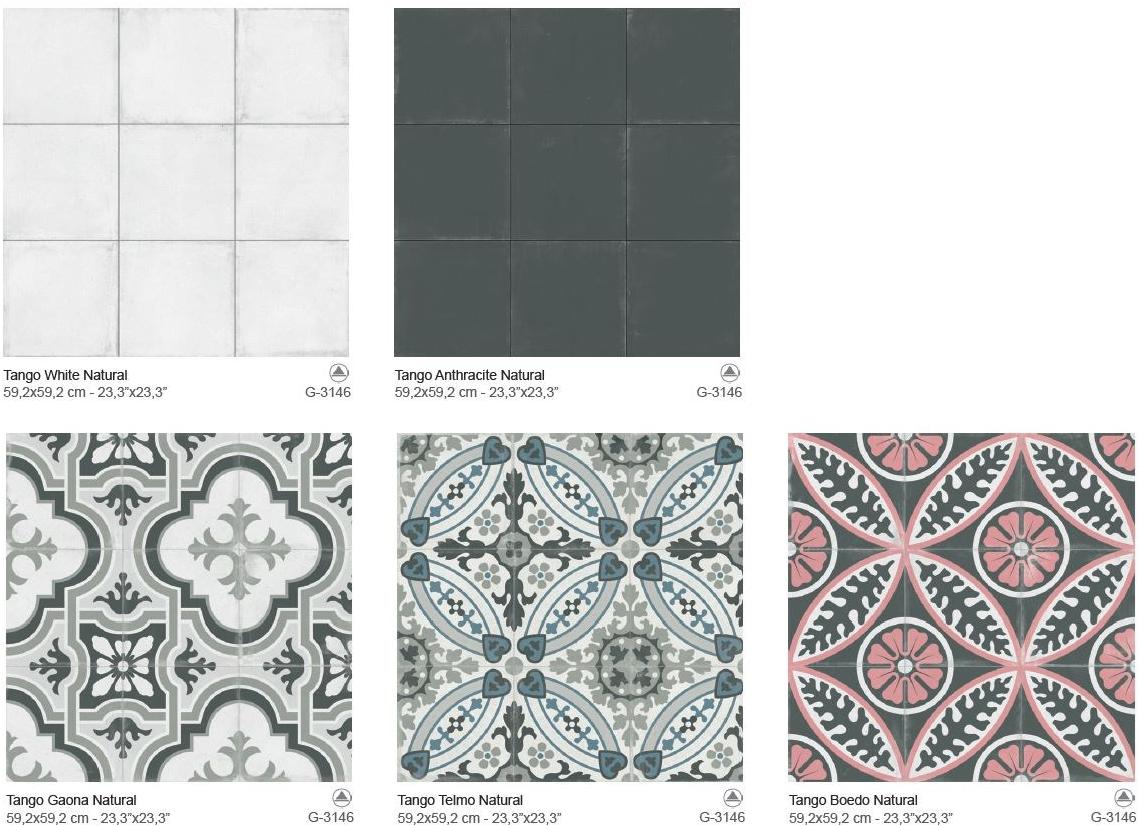 Aparici Керамогранит с эффектом энкаустики Tango sun-id-1456003 - Вид №5