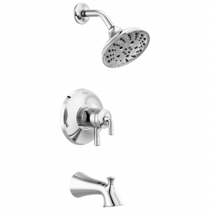 T17433 Ванна и облицовка для душа Monitor 17 Series Delta Faucet Kayra Хром