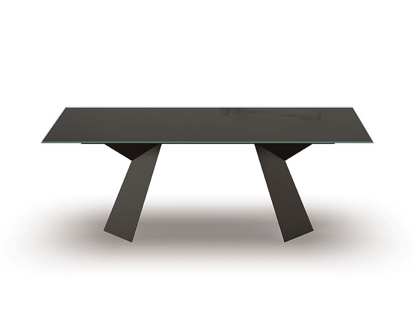 Прямоугольный стеклянный стол Febal Casa PHOENIX ARCH-00076355