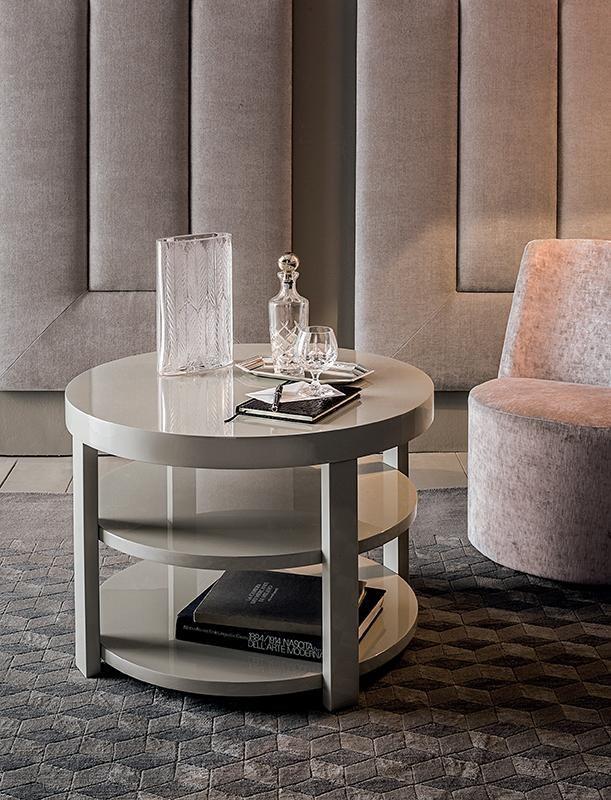 Casamilano Круглый деревянный журнальный столик sun-id-1364864 - Вид №2