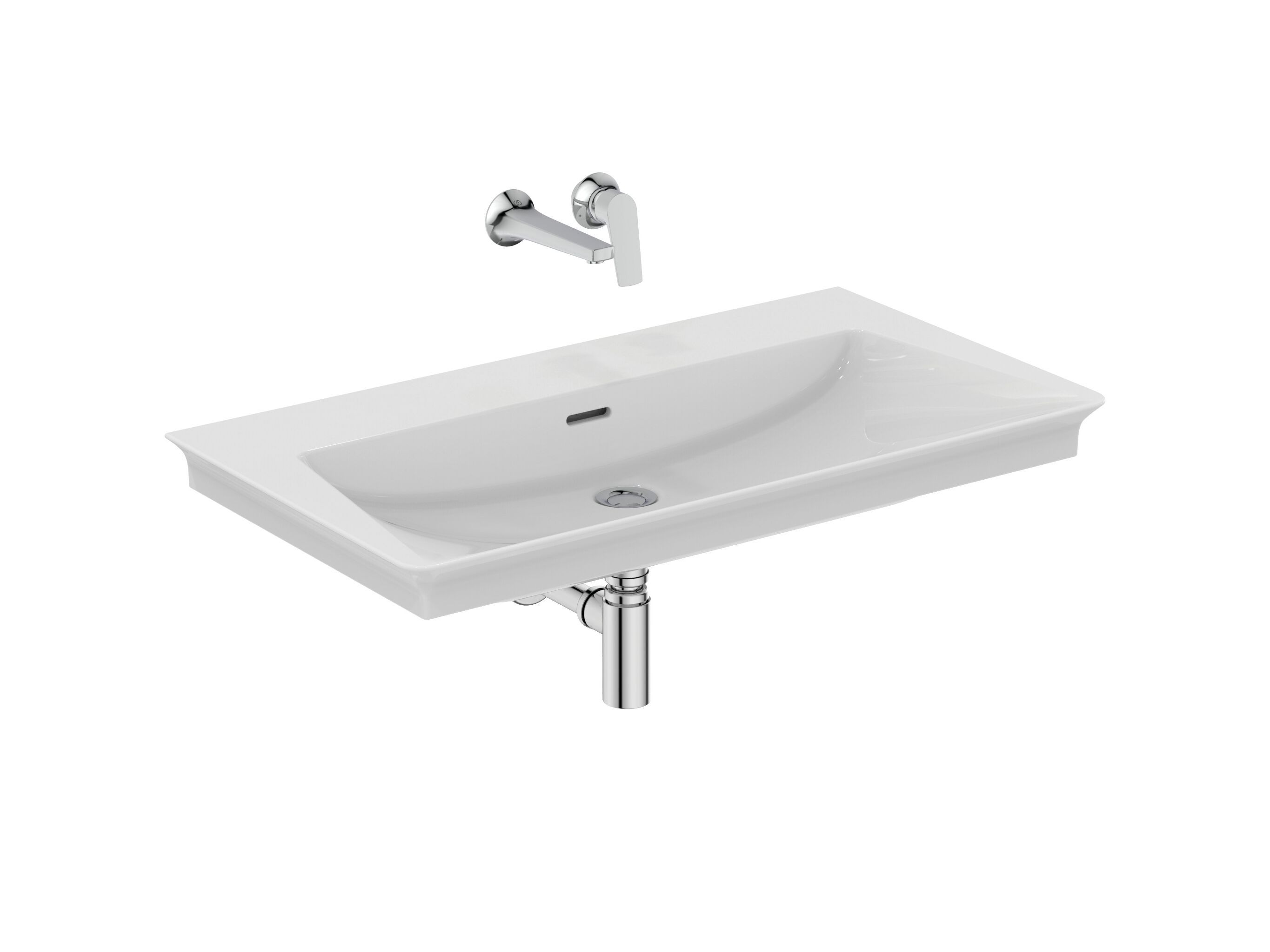 Одинарная керамическая раковина с переливом Ideal Standard La Dolce Vita ARCH-00116434