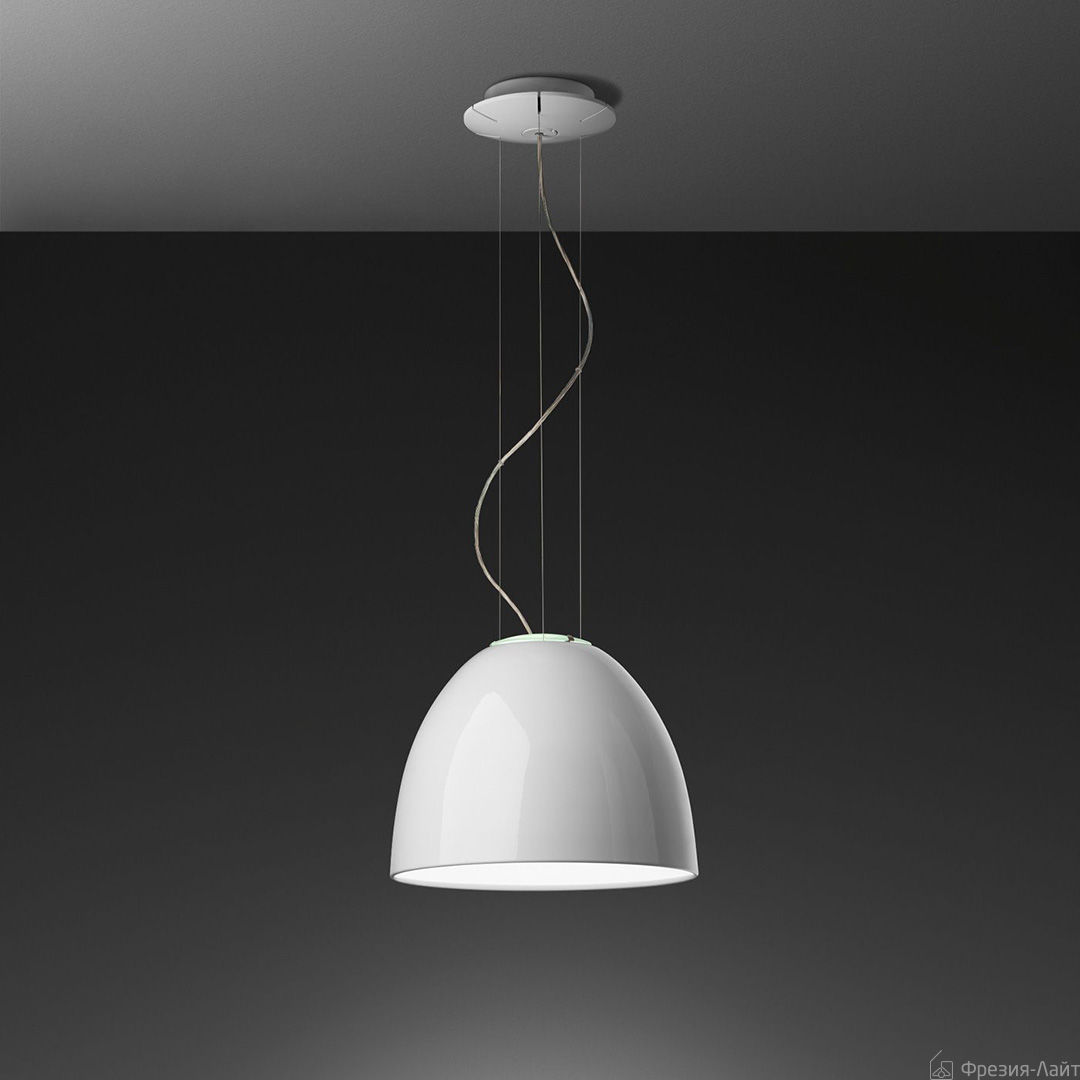 Artemide A244900 NUR MINI GLOSS белый подвес 104677