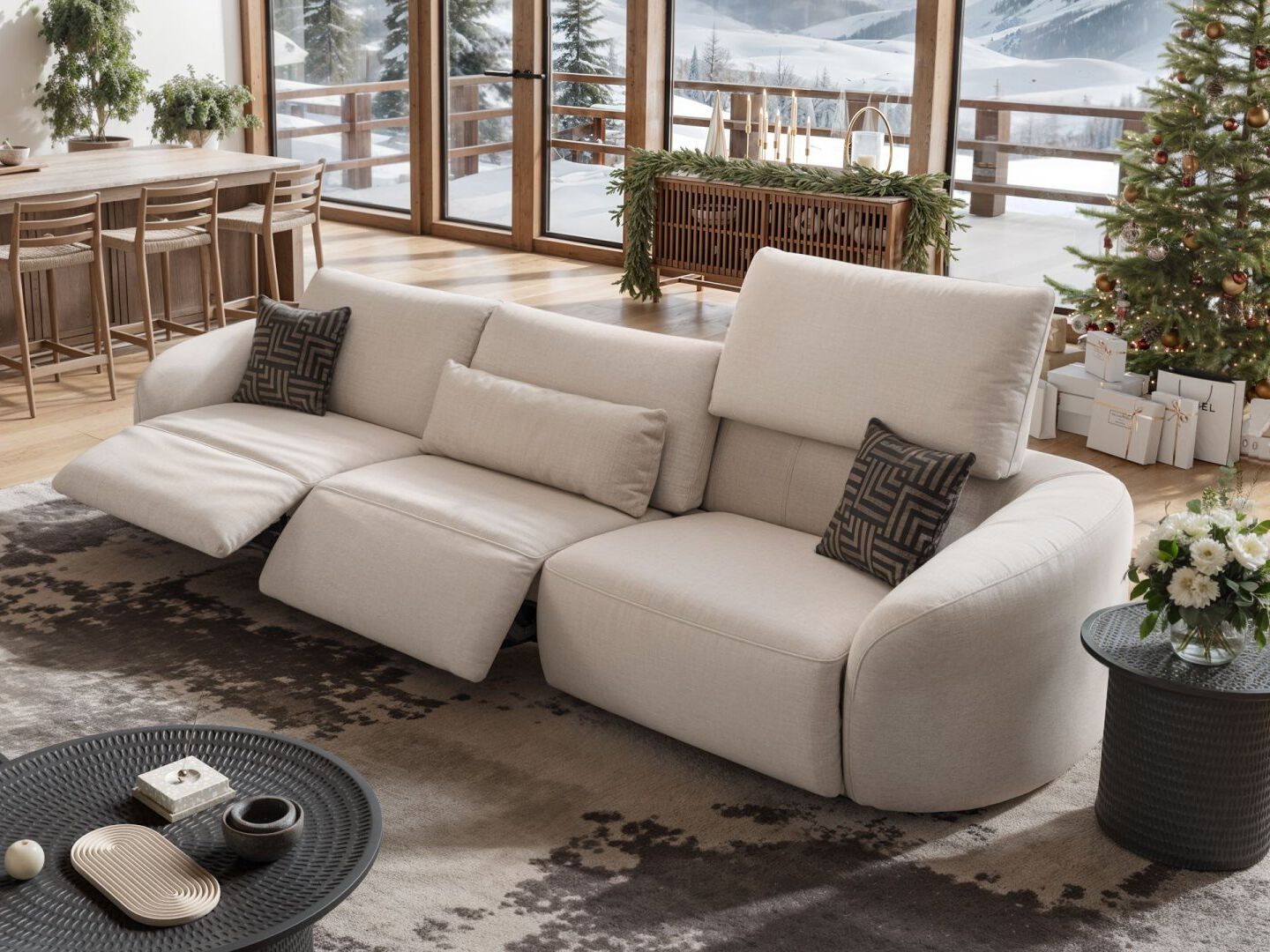 3-местный тканевый диван Sofanella Санкт-Мориц ARCH-00108112 - Вид №4