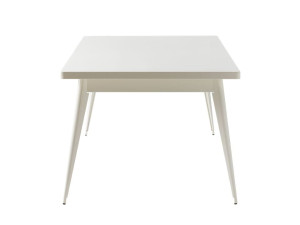 Стальной прямоугольный обеденный стол