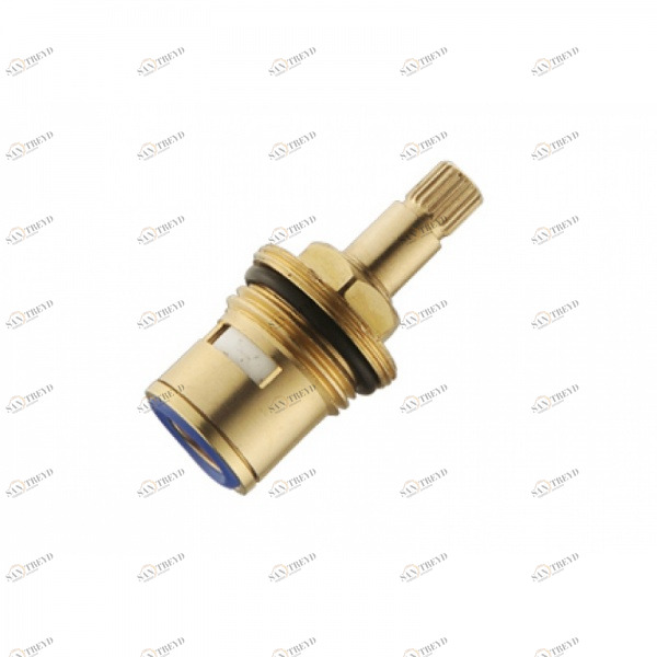 Кран-букса металлокерам., 1/2, 20 шлицов, 180 град. Potato арт. Р51 Potato Р51 1117287