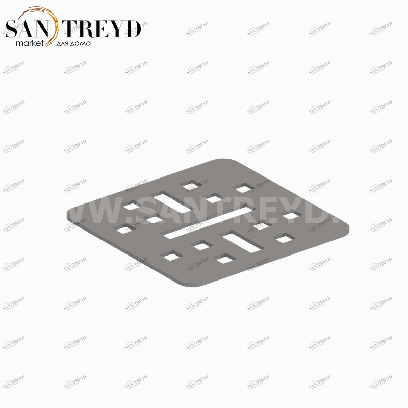 DP009502 Сливная решетка 13 см цвет Агат Globo DOCCIAPIETRA Италия Ceramica Globo