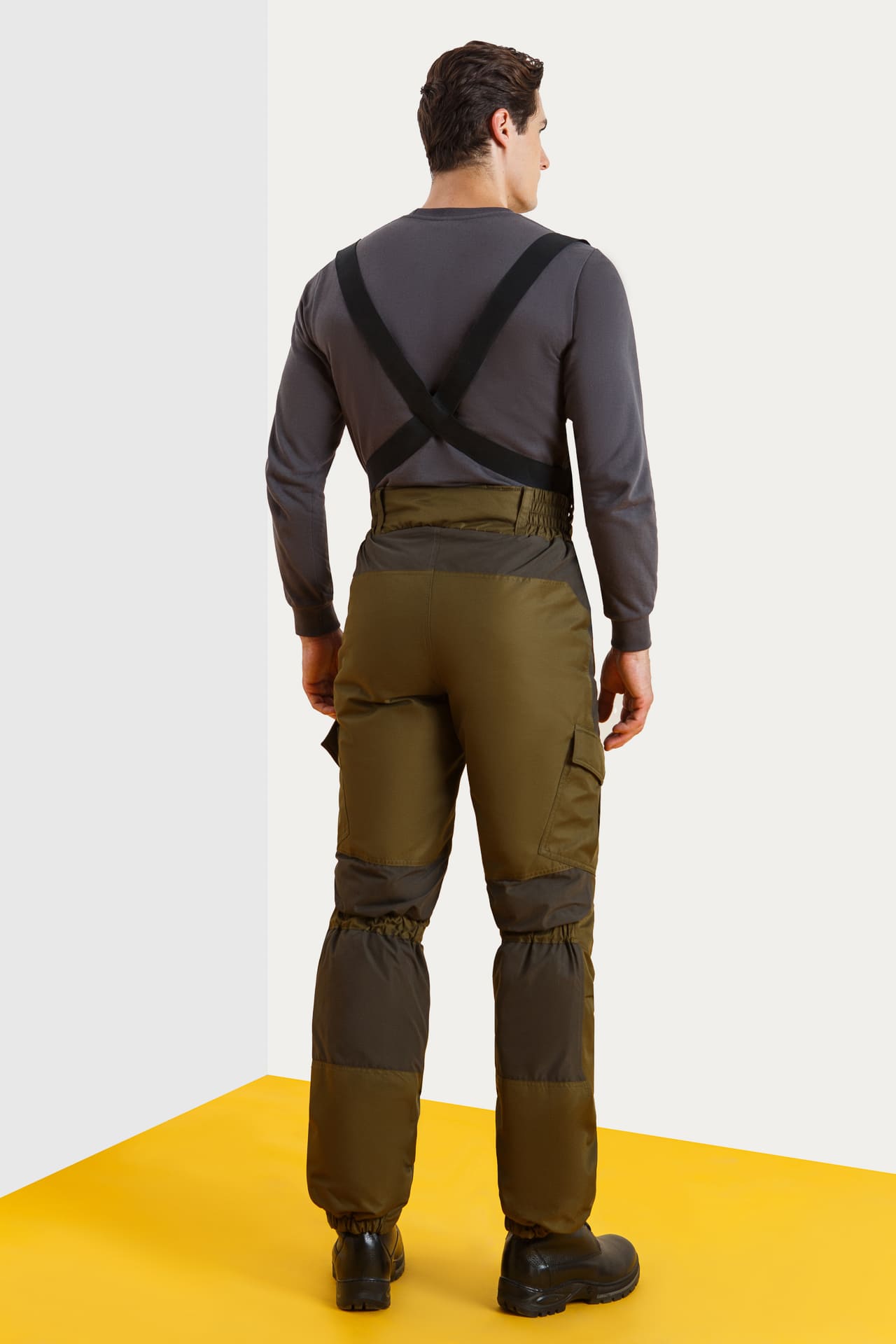 63940 Костюм  зимний хаки West Fishing  Зимняя спецодежда Santreyd  - Вид №11