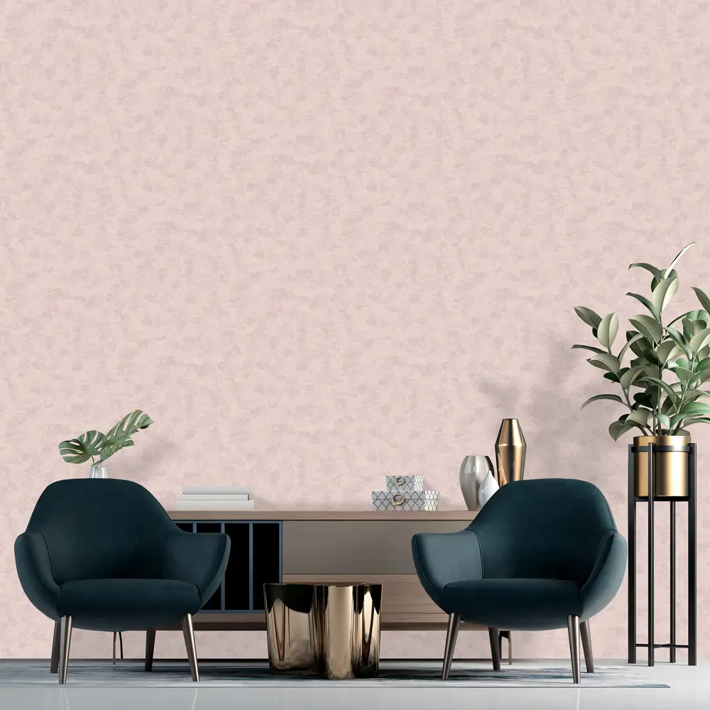 Обои флизелиновые Euro Decor Polo розовые 1.06 м ED7132-10 88475800 STLM-2058806 - Вид №2