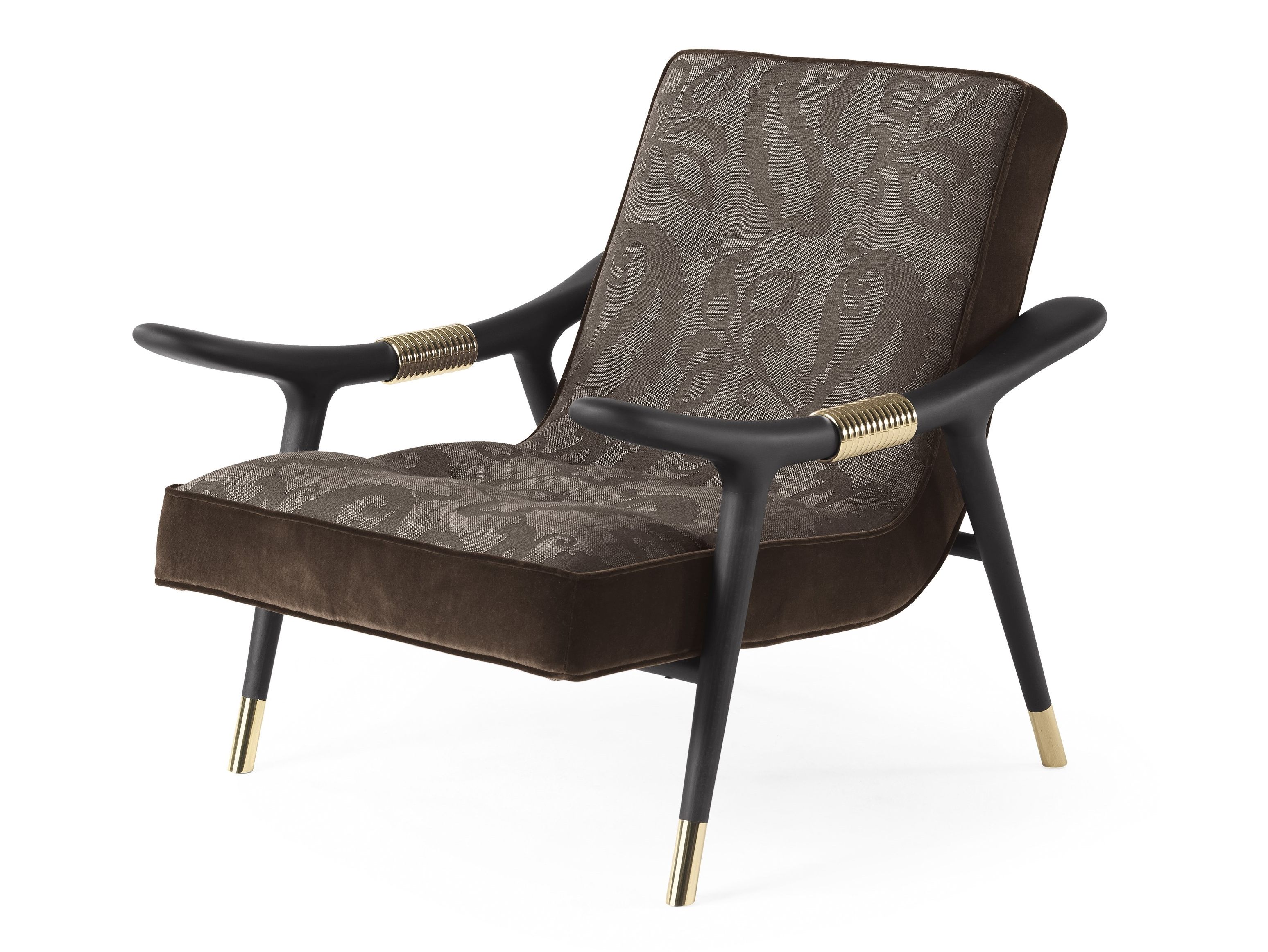 Тканевое кресло с подлокотниками ETRO Home Interiors MASAI ARCH-00055708 - Вид №9