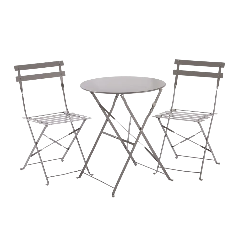 Стул Naterial Flora Origami складной 47х41х80 см сталь темно-серый STLM-2123387 - Вид №5