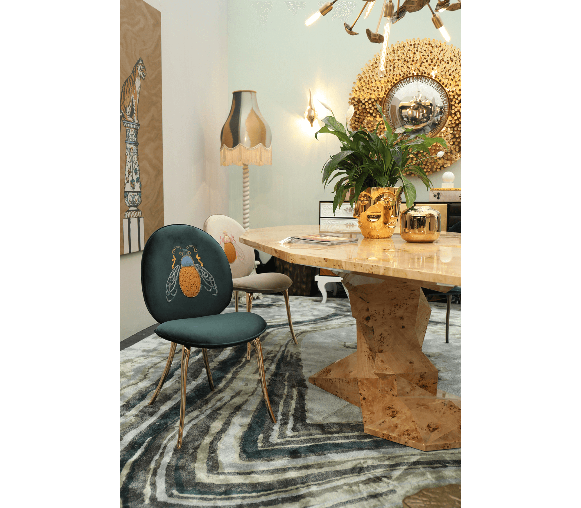 0-248 Обеденный стол из корня тополя бонсай Boca Do Lobo  - Вид №6