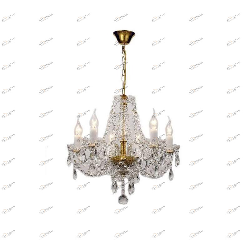 Подвесная люстра Favourite Simone 1736-6P FAVOURITE ДИЗАЙНЕРСКИЕ, SIMONE 00-3886980 Прозрачный 
