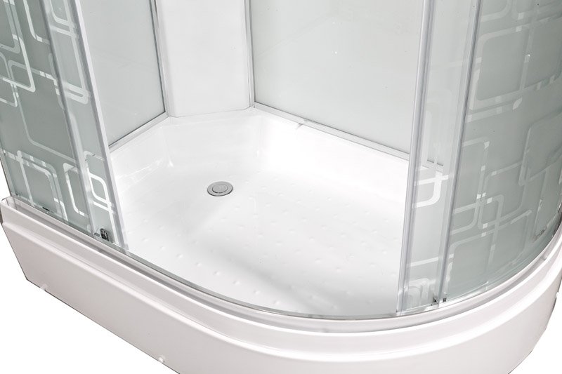 D120S+ эл. R Душевая кабина DETO Серия D ЕМ2712 L стандартная - Вид №1