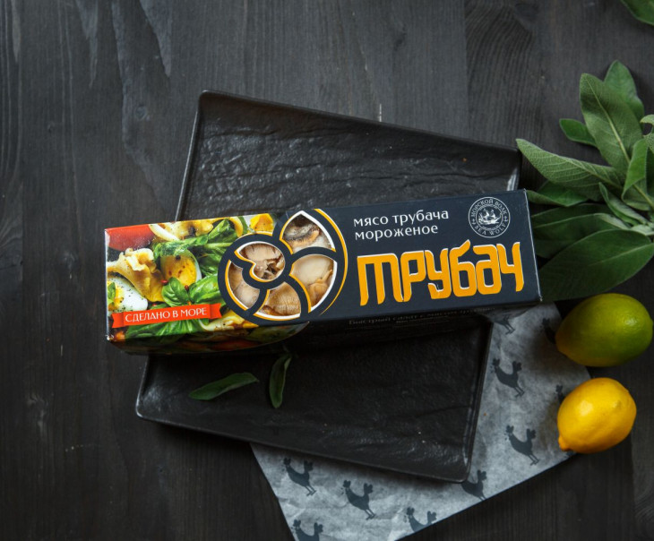 8624 Мясо Трубача свежемороженое Магаданские Морепродукты Вкусляндия  - Вид №3