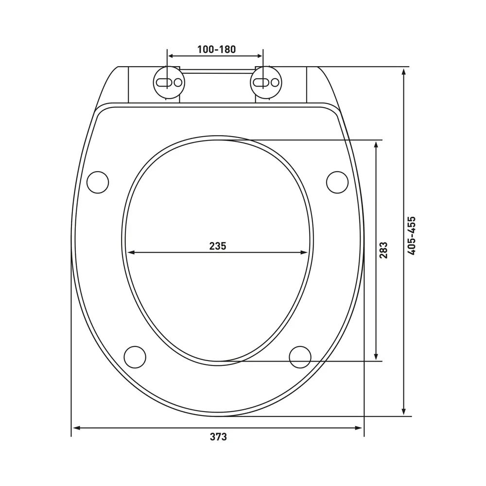 Сиденье для унитаза Verana Slim SO с микролифтом цвет белый Santreyd STLM-2032079 - Вид №7