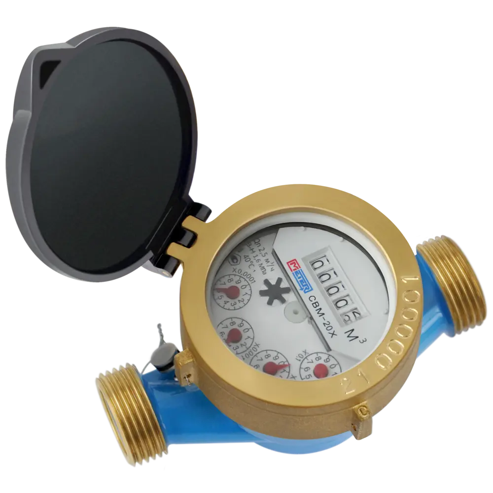 Счетчик для воды универсальный 3/4" мокроходный МЕТЕР STLM-2151203