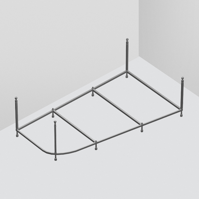 W72A-160-100W-R2 каркас для ванны 160х100 AM.PM Spirit