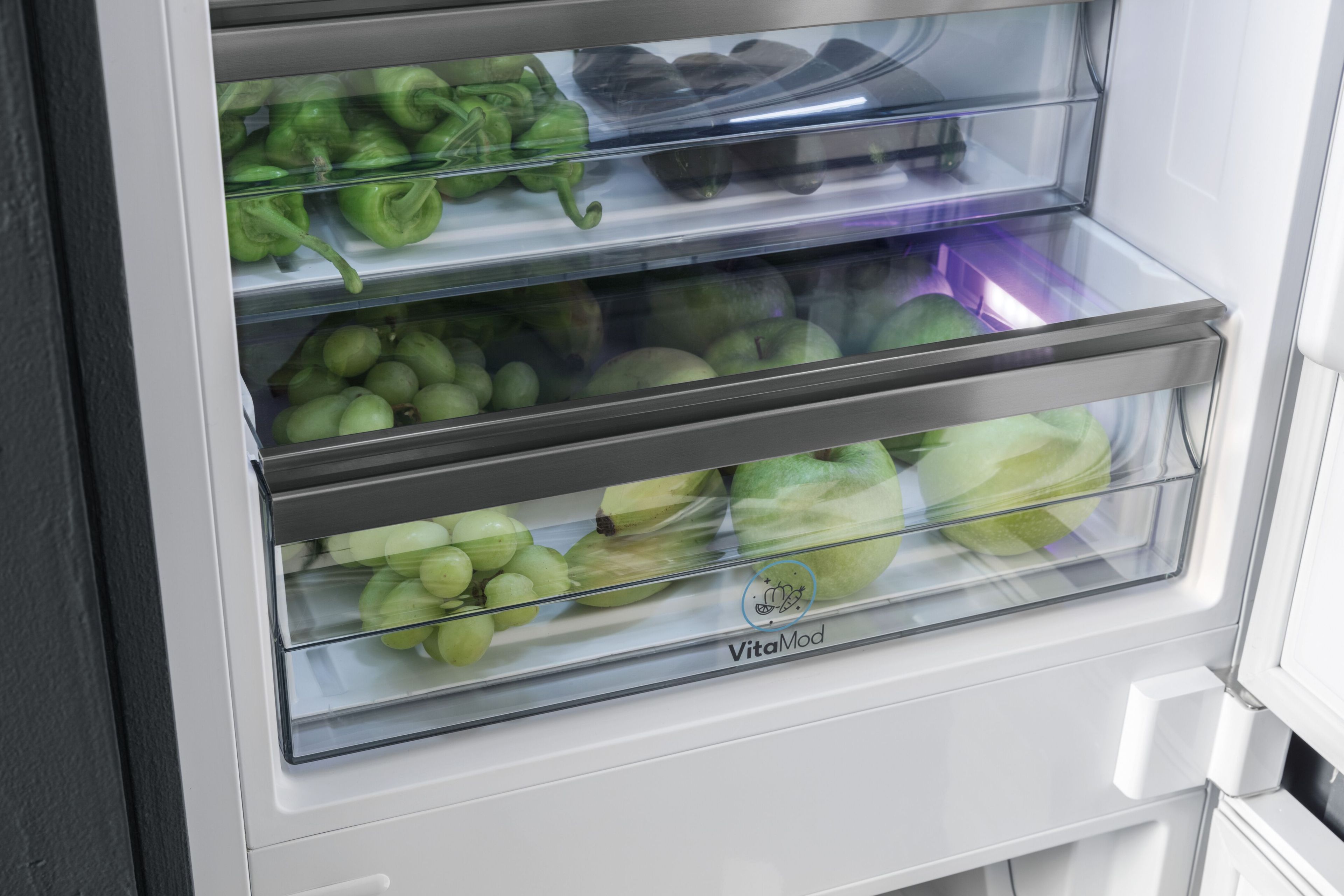 Встроенный комбинированный холодильник no frost Barazza Aura ARCH-00131564 - Вид №3