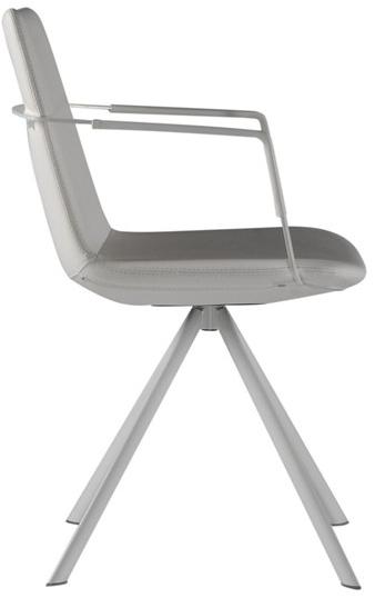 B&T Design Кожаное кресло на эстакаде с подлокотниками Pera sun-id-1419064 - Вид №3