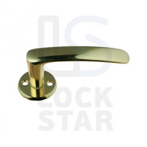 Ручка дверная 27K Ms/HME (4/007) Santreyd LK01-860